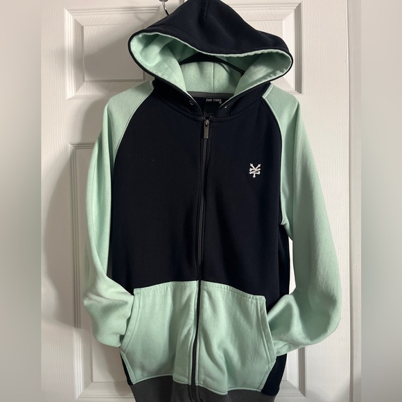 Zoo York Full-Zip Hoodie Size Large - Picture 1 of 5